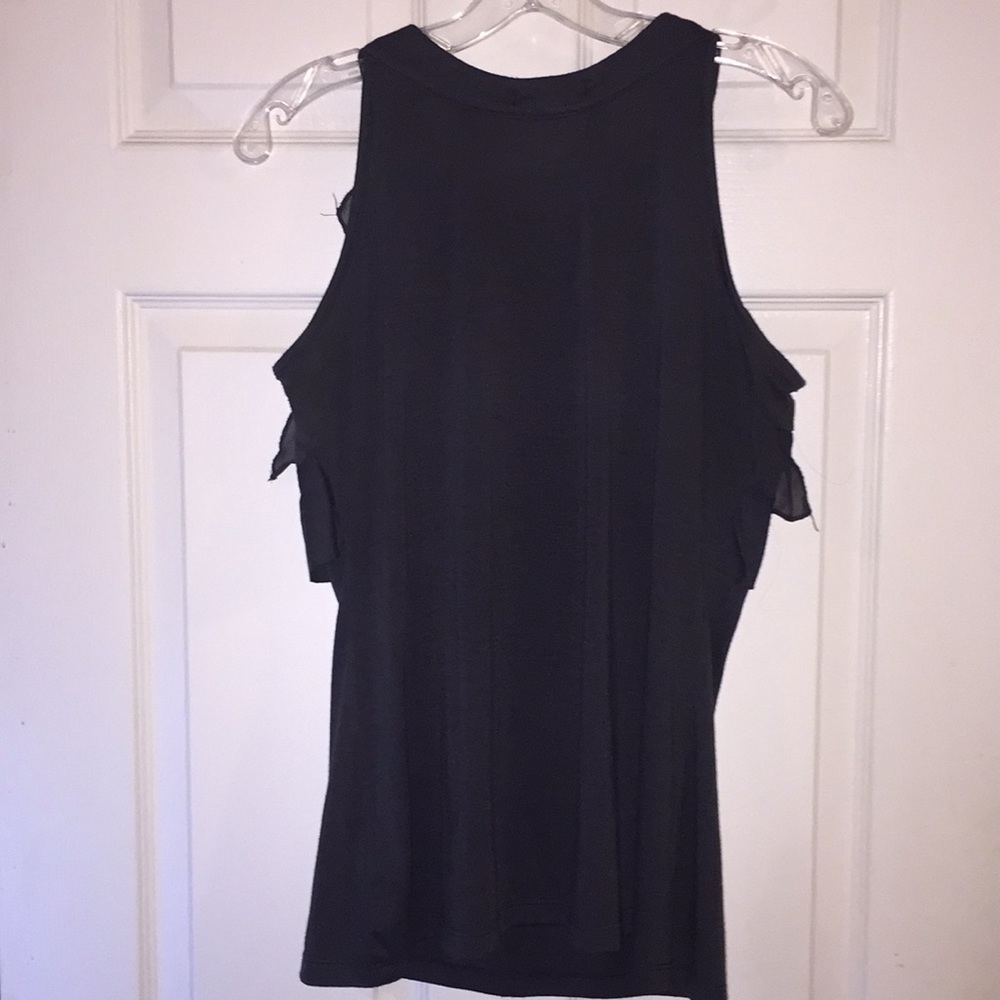 Slate grey Ruffle Top - Picture 5 of 7